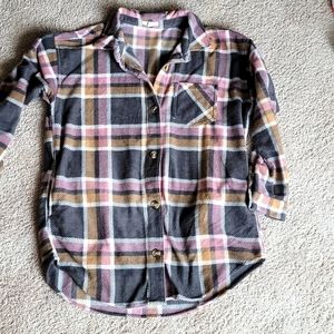 Maurice fleece shacket